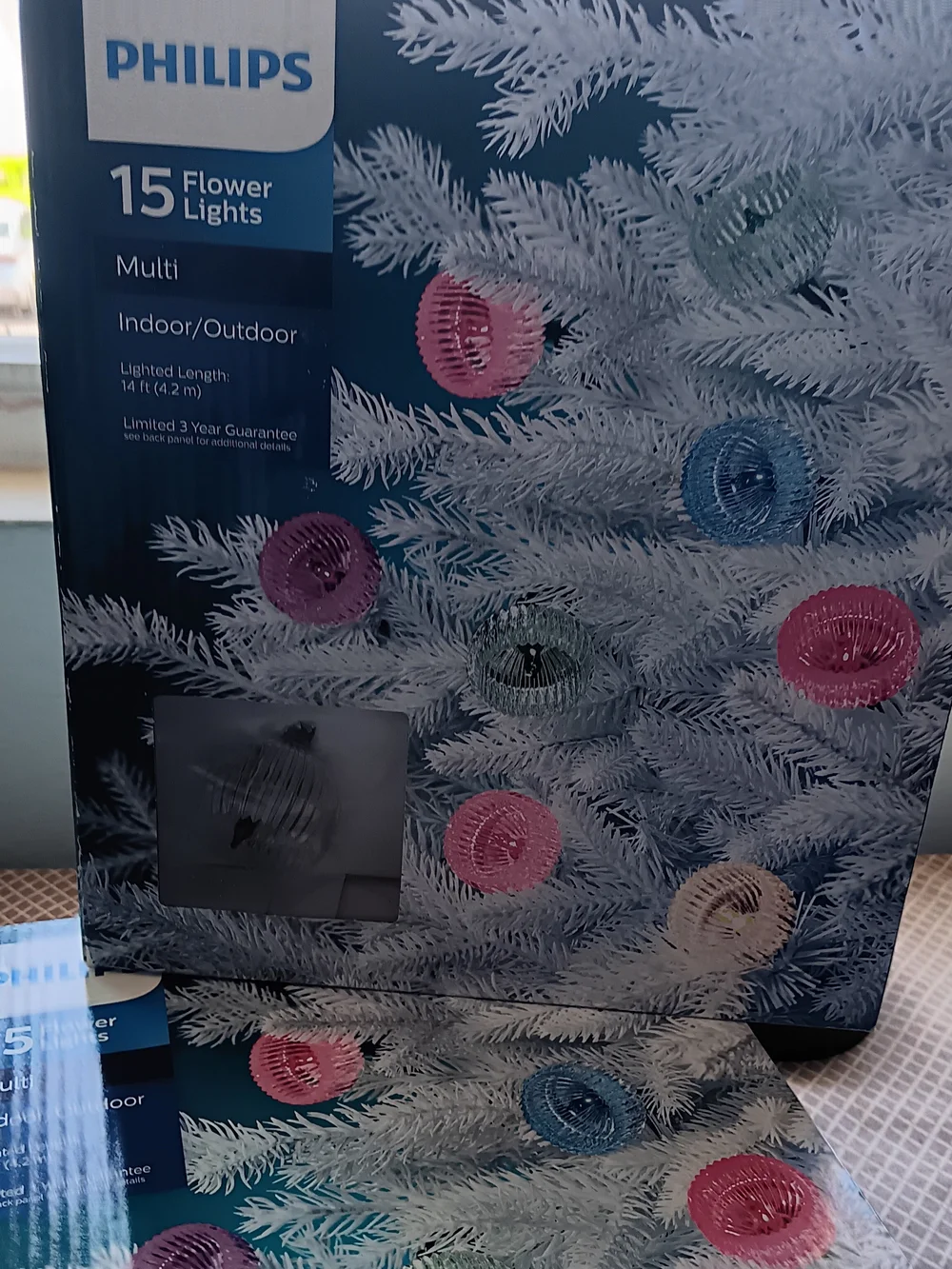 Philips Multi-Color Flower String Lights - Pastels, Two Boxes, New, Never Out.
